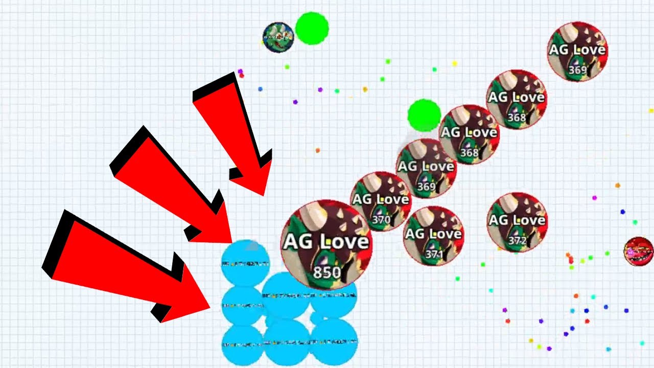 Agar.io Epic Split Solo King Eye of The Void Agario Best Moments