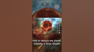 How to destroy any planet instantly in Solar Smash! #shorts #solarsmash #planet #sun #solarsystem