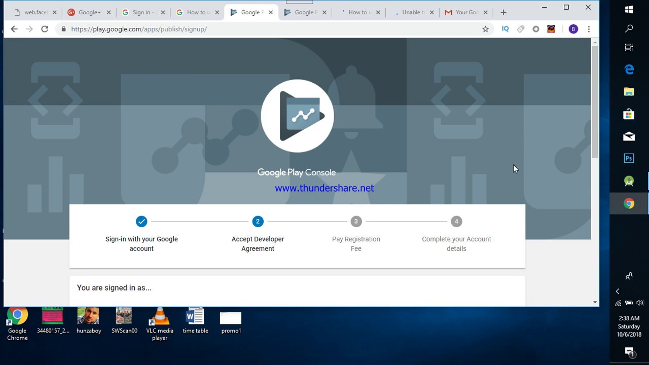 How to create google android developer account simple 5 steps youtube