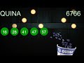 Resultado QUINA 05/07/2025. Concurso 6766. O premio estimado é de R$ 5.300.000,00.