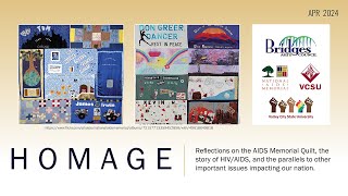 Aids Quilt Memorial Reflection