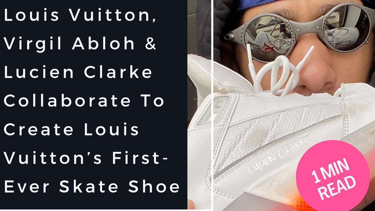 Louis Vuitton on X: Skate shoes by #VirgilAbloh. Conceived in an exchange  with professional skateboarder #LucienClarke, #LouisVuitton's new A View  sneaker design is a legitimate skate shoe borne out of the Men's