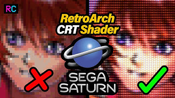 Sega Saturn - RetroArch CRT TV Shader/Filter
