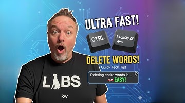 The Keyboard Shortcut You Didn’t Know You Needed: Delete Whole Words with CTRL + Backspace