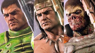 Doomguy Says NO With All Skins Scene 4K ULTRA HD - DOOM ETERNAL THE ANCIENT GODS PART 2