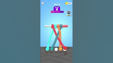 Tangle master 3D / New Android game play #43 #shorts