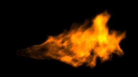 Flamethrower in fumefx Tutorial
