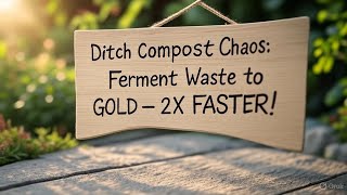 Forget Composting – Fermentation Turns Waste Into Gold Twice as Fast!