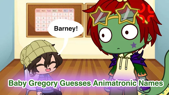 Baby Gregory Guesses Animatronics Names - FNAF
