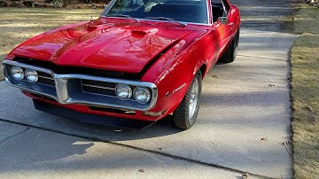 1968 Firebird BBC idling