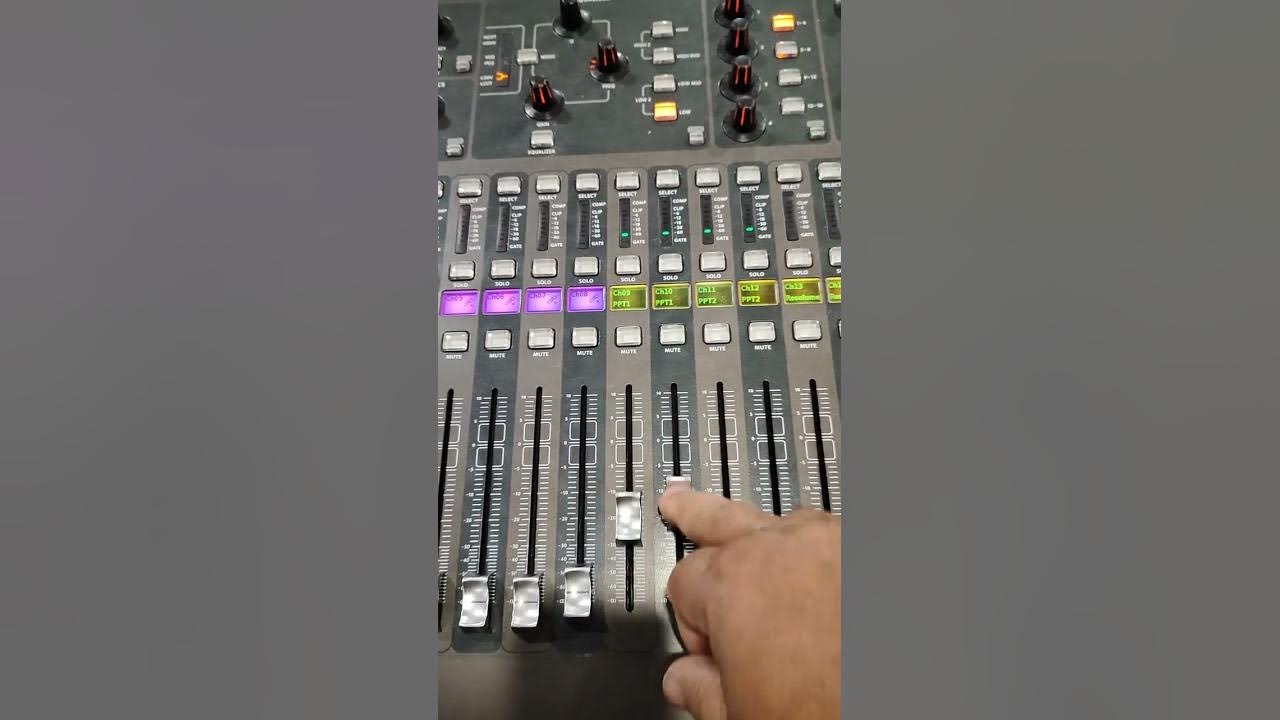 X32 Behringer BUS Pré/Pós Fader YouTube