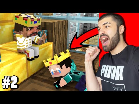 არასდროს ენდოთ მეფეებს!! Minecraft Diversity #2