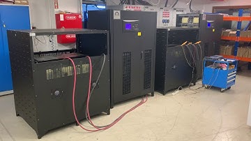 UPS-GER Frequency Converter for Harbor Germany 1000 kVA with Isolation Transformer