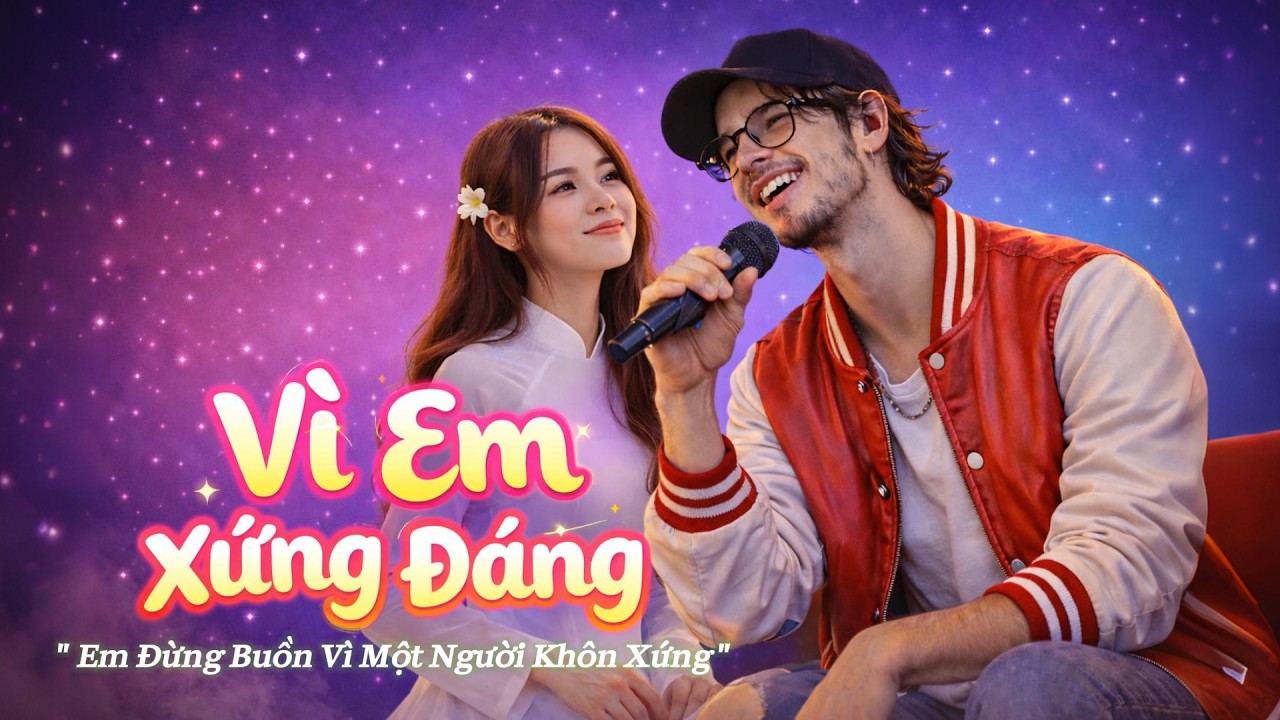 Vì Em Xứng Đáng - Em Đừng Buồn Vì Một Người | Hoàng K Official