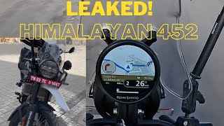 LEAKED! Himalayan 452 details, specifications, features. Showa Suspension, Full Colour Console.