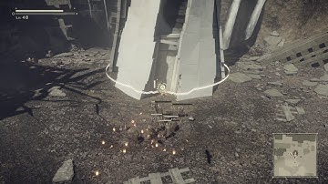 Nier: Automata Route C - The Tower Lower Infiltration: Popola Devala Defend Defend 9S Door Hack