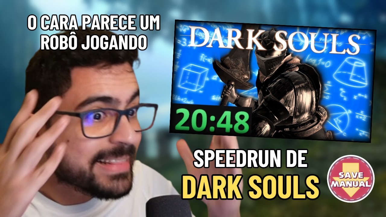 SAVE MANUAL explicando a speedrun de DARK SOULS 1