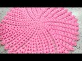 Crochet Thalposh/ Doily/Tablemat# nice to look easy to make#27#