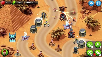 Alien Creeps TD - Level 31-Pyramid Schemes - Spec Ops