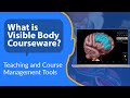 Visible Body Courseware | Interactive 3D Science Content Meets Course Management