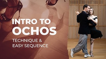 TANGO BASICS: Intro to Ochos | Technique & Easy Sequence #dance #tango #tutorial