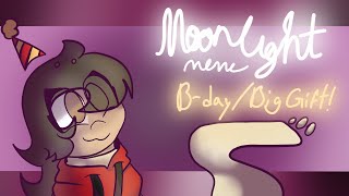 Moonlight Meme// Birthday Animation [Flipaclip] Big Gift (loop sorry TwT)