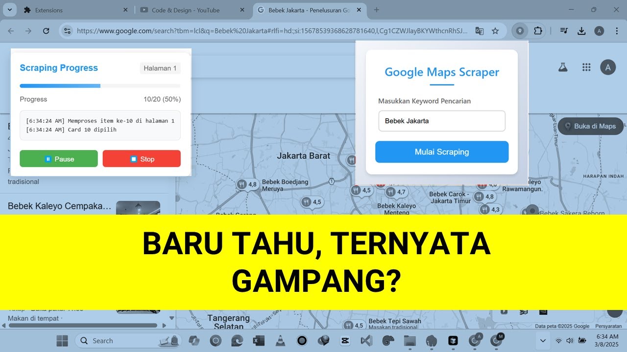 [2025] Scrape Nomor Wa Dari Google Maps | Ambil Kontak Whatsapp Google ...