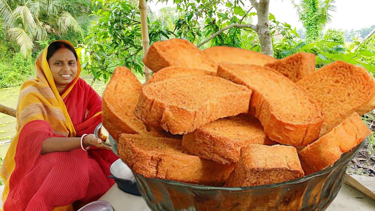 ১ কাপ সুজি দিয়ে একদম দোকানের মতো মুচমুচে টোস্ট বিস্কুট বাড়িতে খুব সহজে বানিয়ে নিন | toast biscuits