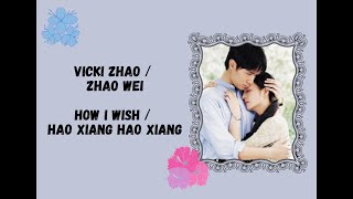 Vicki Zhao (Zhao Wei / 赵薇) - How I Wish (Hao Xiang Hao Xiang / 好想好想) (Romaji Lyrics + Indo Trans)