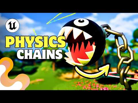 PHYSICS Chains in CONTROL RIG with Convex Hull | Unreal Engine 5.8