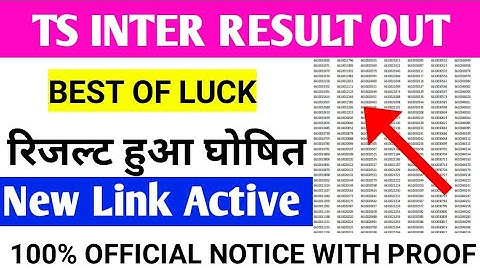 TS Inter Results 2022 Release Date - Ts inter 1st, 2nd Year Results 2022 - Telangana Inter Results