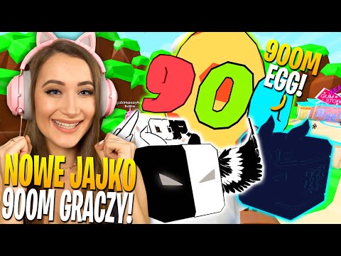 LEGENDA z NOWEGO 900M JAJKA w Roblox! ... (Bubble Gum Simulator)
