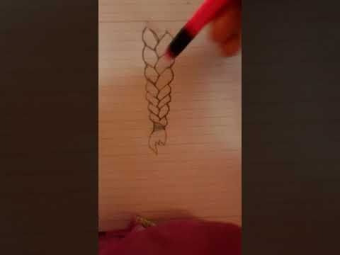 Video: Cum Să Desenezi O împletitură