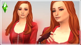 Wanda Maximoff [Marvels' Wandavision] : Create a Sim I Sims 4