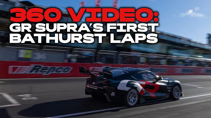 360 VIDEO: Toyota GR Supra's first laps around Bathurst! | 2025 Repco Supercars Championship