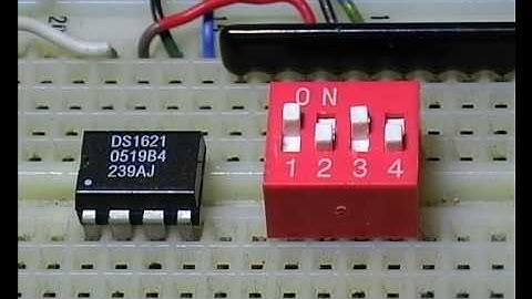 Precision digital thermometer using PIC and the DS1621