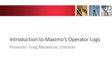 Introduction to Maximo
