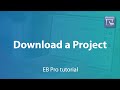 Weintek EasyBuilder Pro tutorial - 1.Download a project by USB/SD card