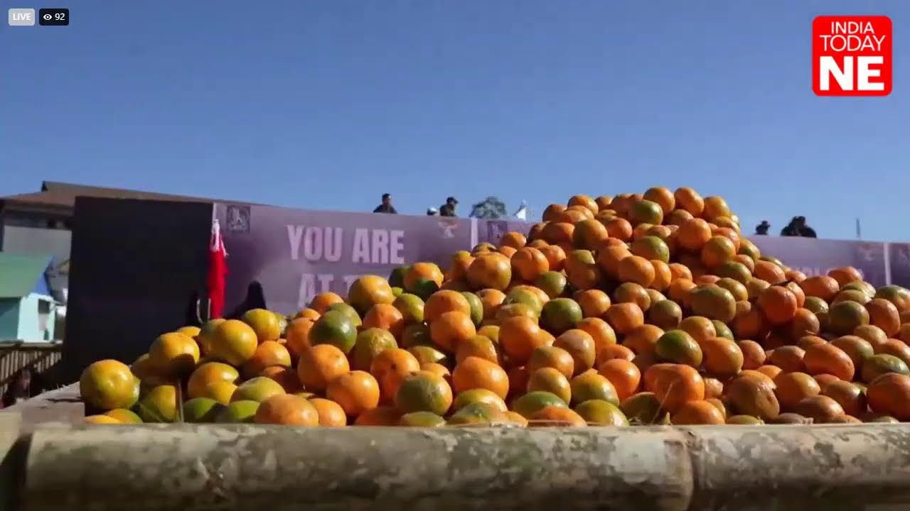 Live ll 18th Orange Festival commences at Manipur's Tamenglong
