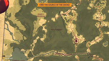 Map: Firewatch