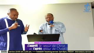 L'APPRÊT, LE RETOUR DE CHRIST ET L'APRÈS RETOUR DE CHRSIT Avec Doct. JACKSON KAMANYI (ECMT-CEMT)