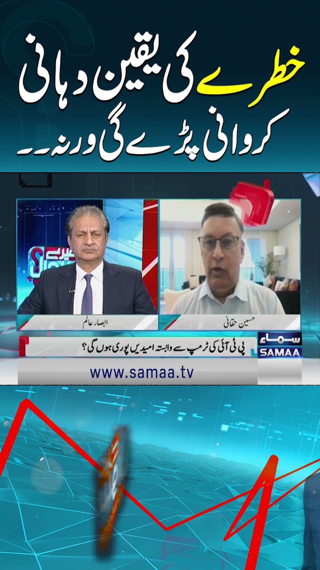 Hussain Haqqani Rings the Bell | SAMAA TV