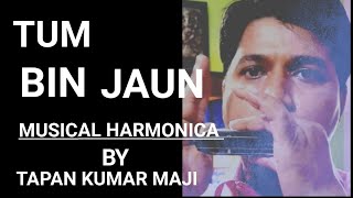 Tum Bin Jaun Kahan Kishore Kumar Ki Awaz Mai Ll Harmonica Harmonica Covered By Tapan Kumar Maji
