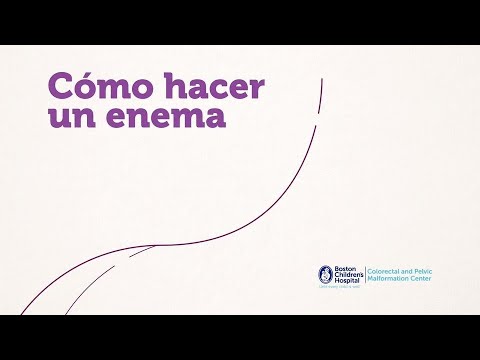 Video: Cómo Aplicar Un Enema A Un Bebé