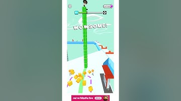 Hyper casual games (cube surfer) level-90% #shorts