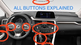 2021 Lexus RX350 All Buttons Explained In Depth