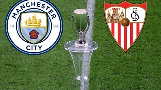 Manchester. 1.   -   1   Sevilla final Supercopa de Europa ganar Manchester (5 - 4 en penales