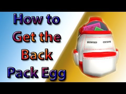 Roblox Egg Hunt 2018 Backpack