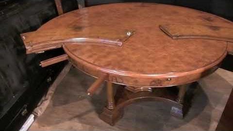Regency Jupe Table Extending Round Dining