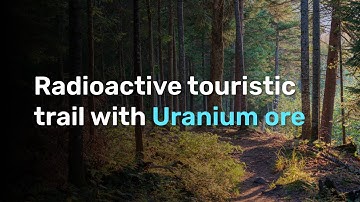 Radioactive touristic trail with Uranium ore | Found with Radiacode #2